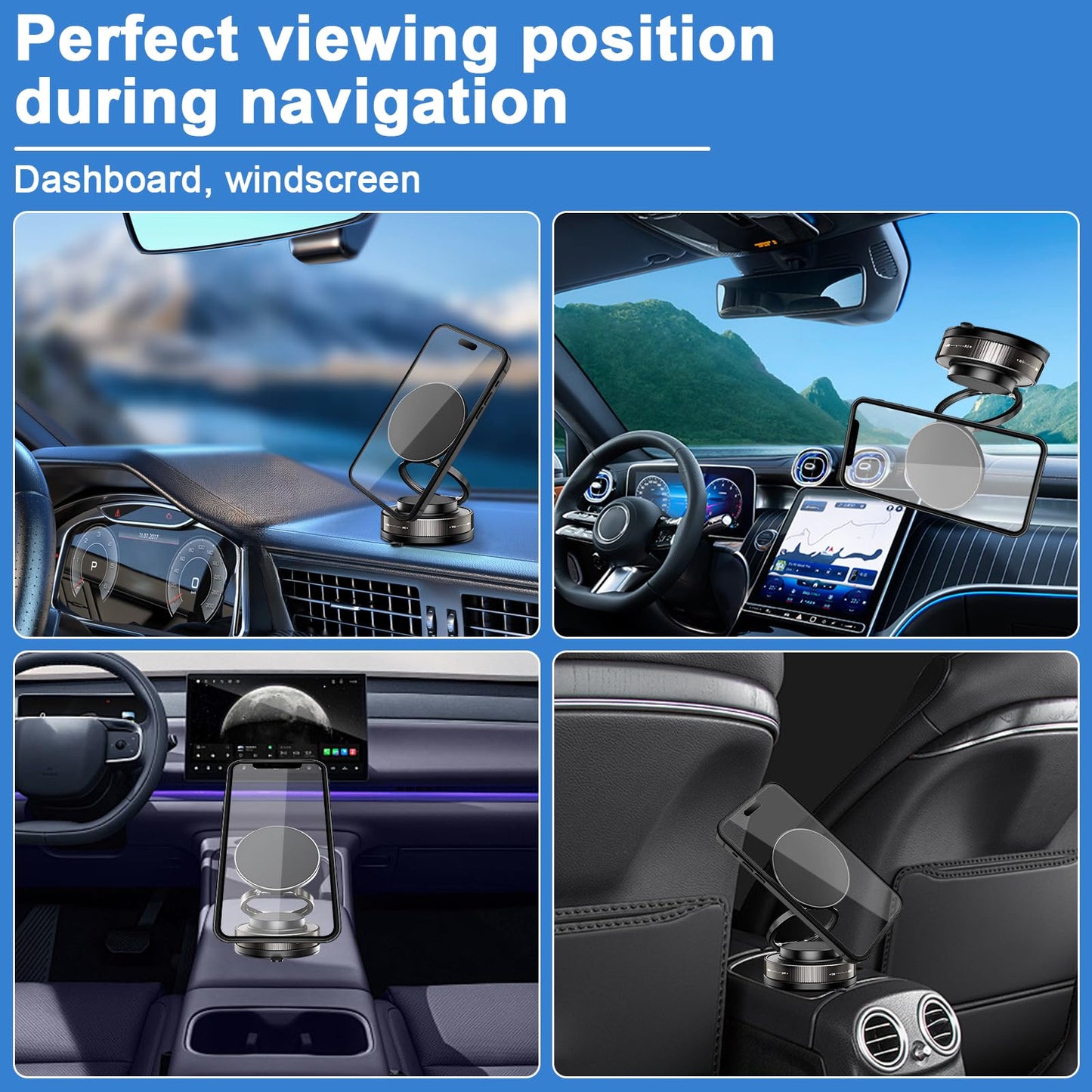 Vacuum Suction Magnetic Bracket